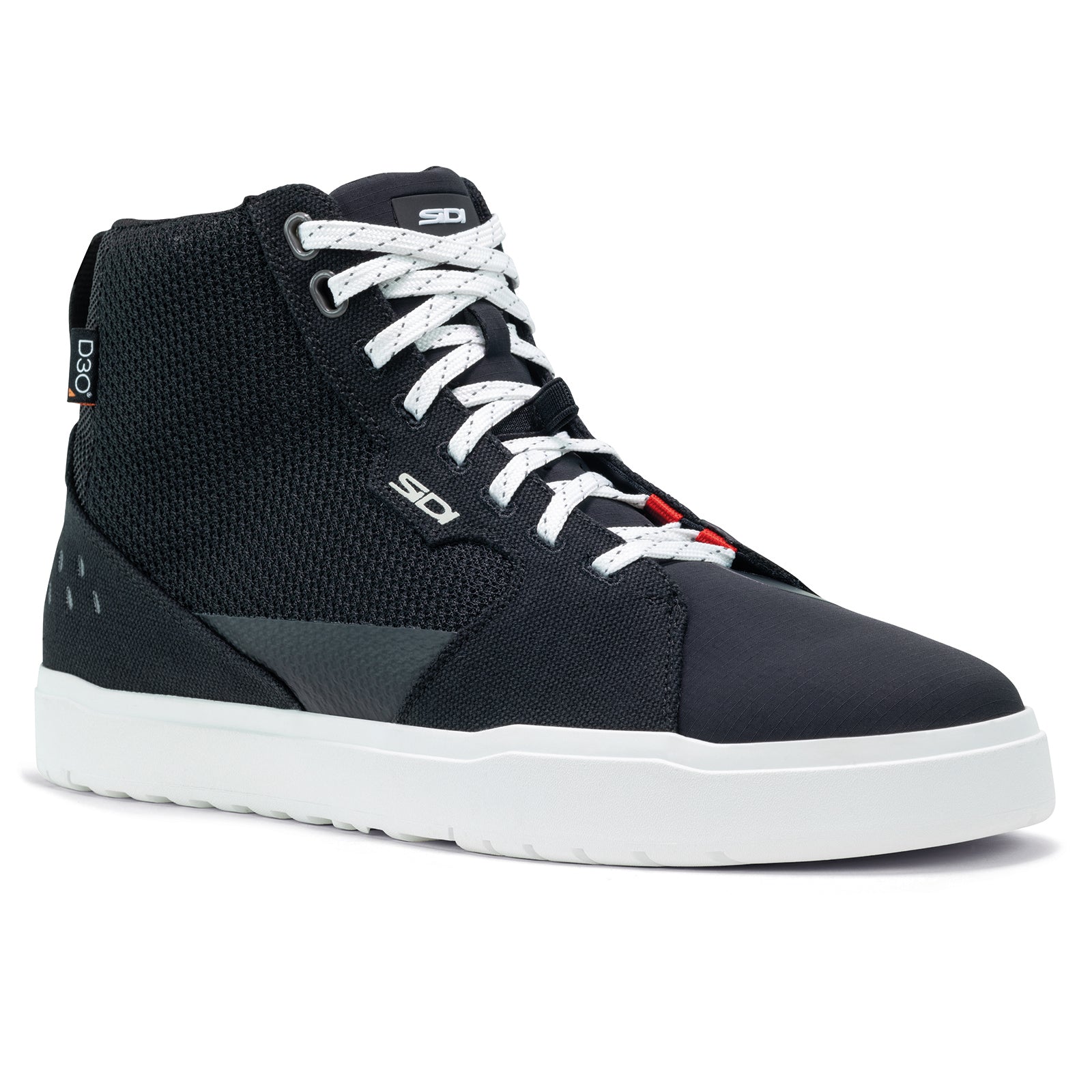 Sidi - ARX Air Riding Shoes - BLACK/WHITE – trackaddix