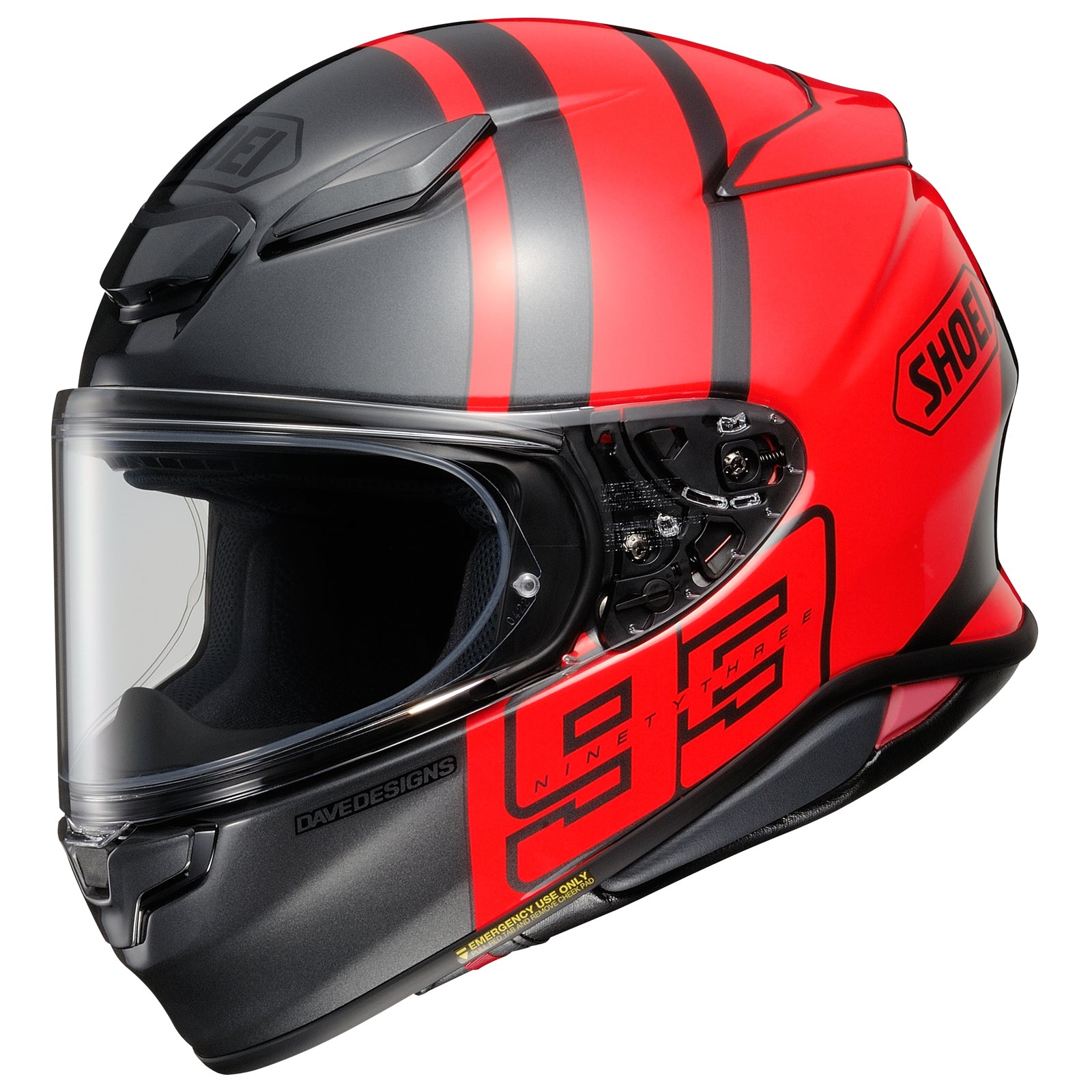 shoei rf 1400 black visor SHOEI - RF-1400 MM93 Collection Track