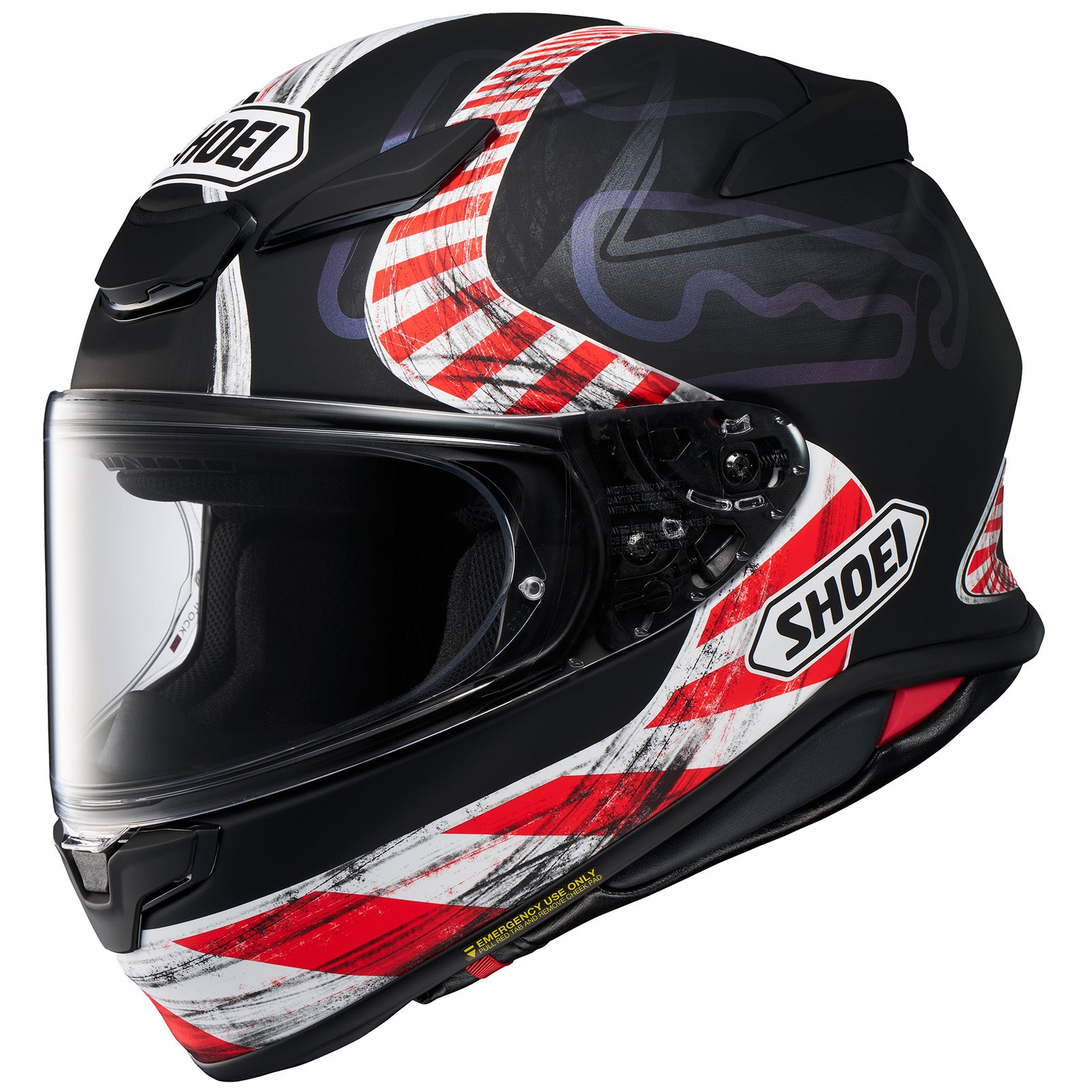 shoei rf 1400 carbon Shoei - RF-1400 Knee Down Helmet