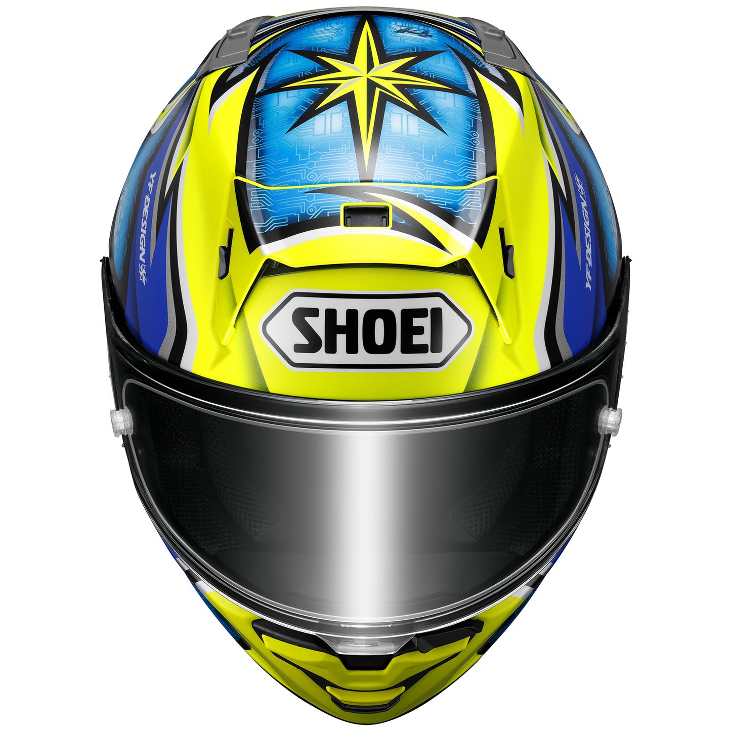 SHOEI - X-Fifteen Daijiro - YELLOW/BLUE/WHITE (TC3)