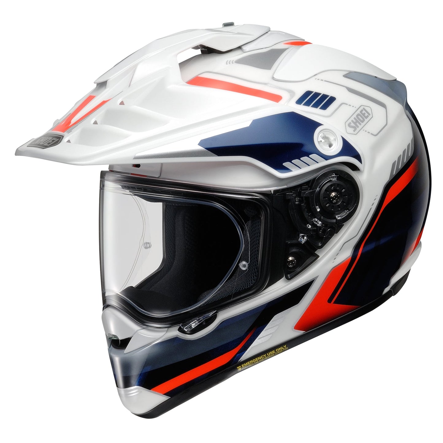 SHOEI - Hornet X2 Invigorate - WHITE/RED/BLUE (TC10)