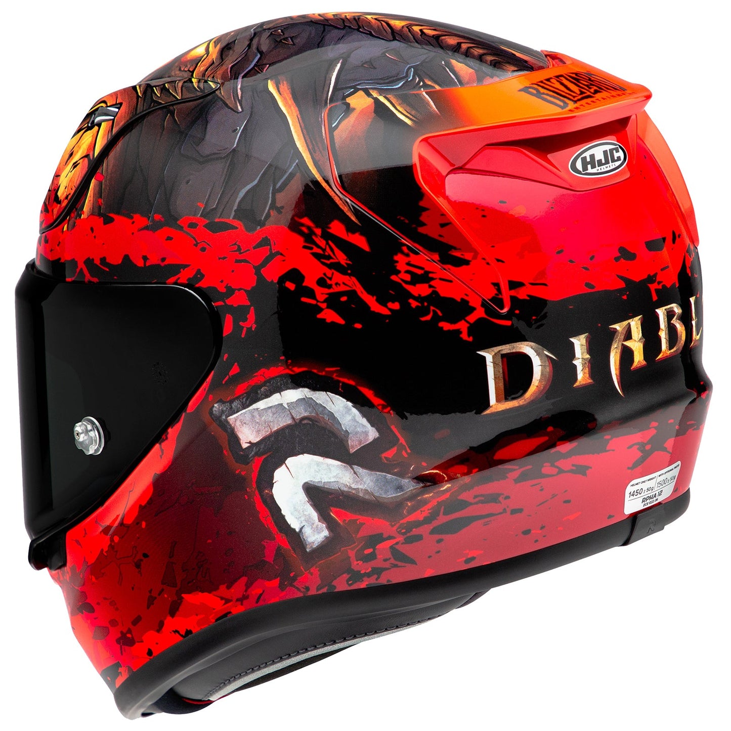 HJC - RPHA 12 Diablo Blizzard - MC1