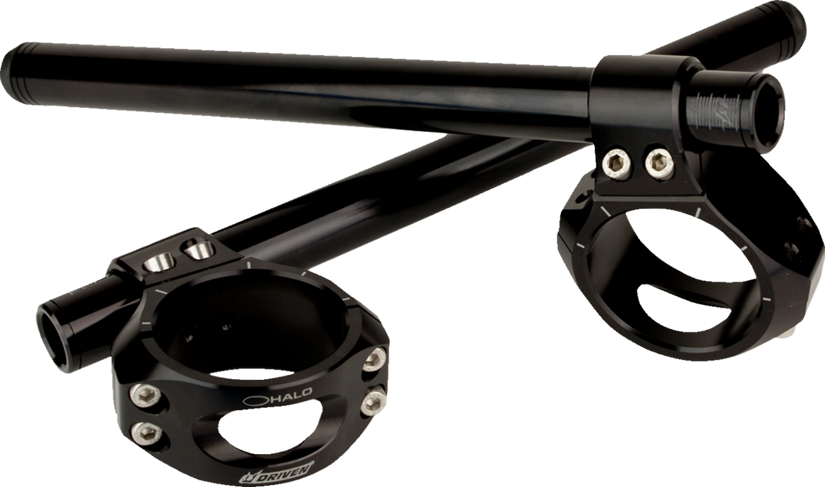 Driven Racing - DHCLO-55C BK - Halo Clip-On Handlebar - 55 mm - Black