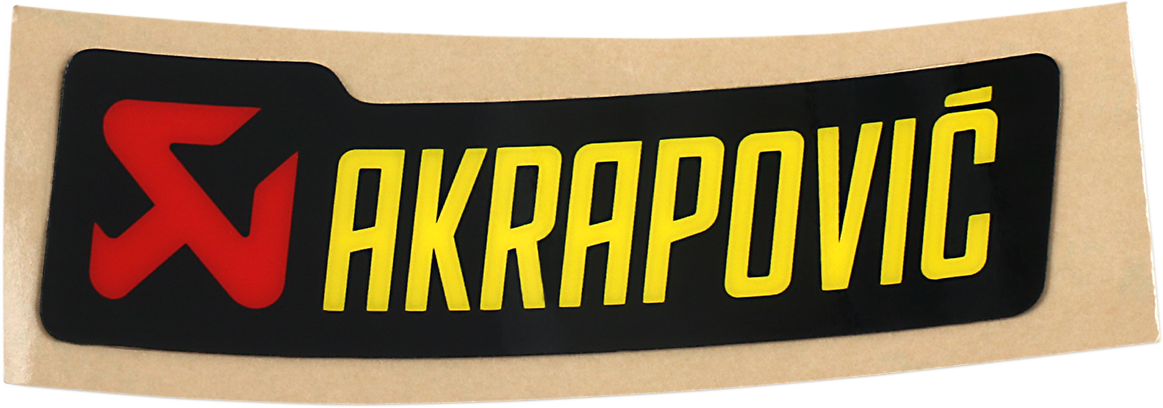 Akrapovic - P-HST3PO - Replacement Sticker