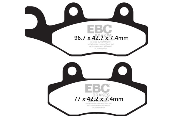 EBC - FA135X - Sport Carbon Brake Pads