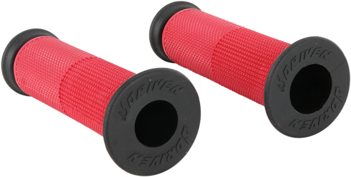 Driven Racing - D091RDO - Superbike Grips - Open - Red
