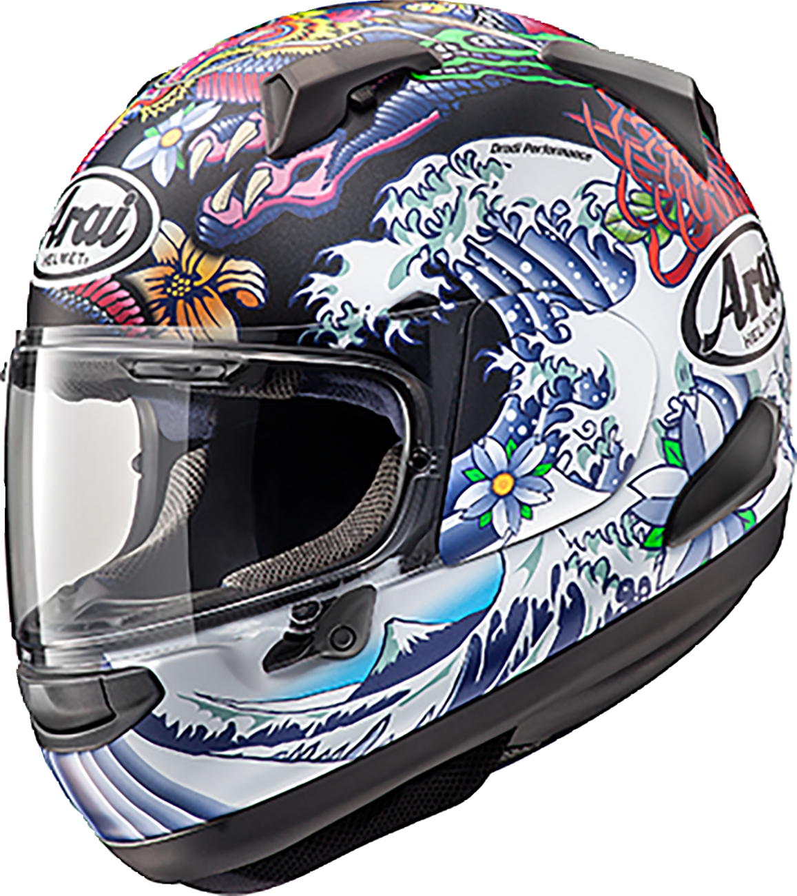 Arai Helmets - Quantum-X Helmet - Oriental - Black Frost