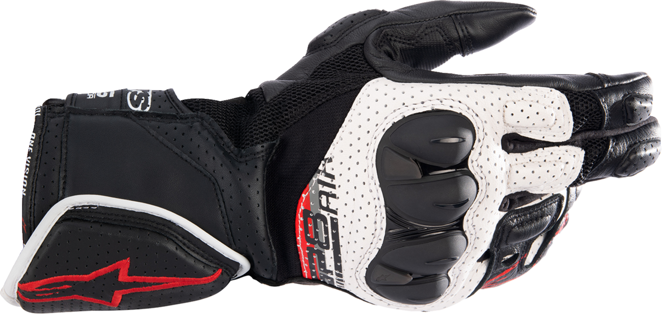 Alpinestars - SP-8 V3 Air Gloves - Black/White/Bright Red