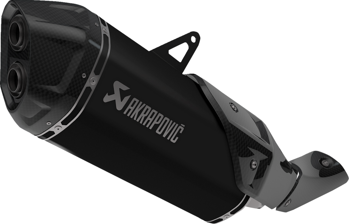 Akrapovic - S-H11SO4-HAFT - Slip-On Line Muffler - Titanium - CRF1100L - Black