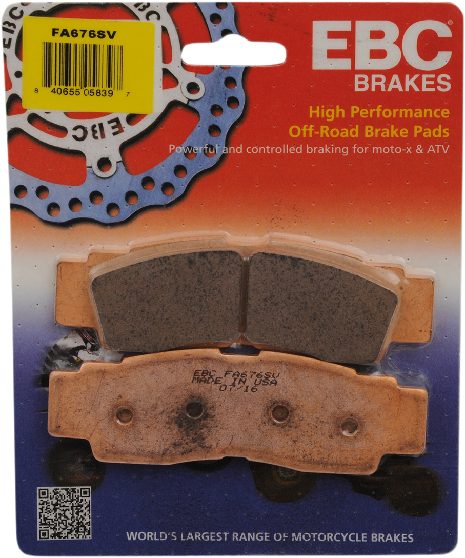 EBC - FA676SV - SV Severe Duty Brake Pads