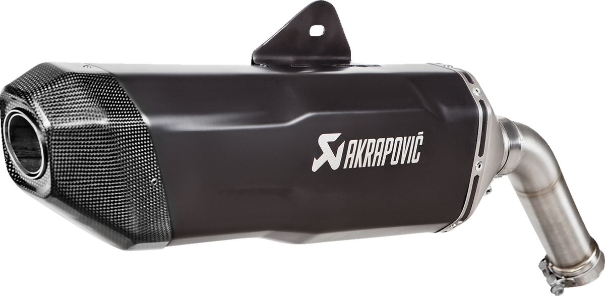 Akrapovic - S-B9SO3-HFBFCTBL/1 - Slip-On Line Muffler - Titanium Black - BMW F850GS