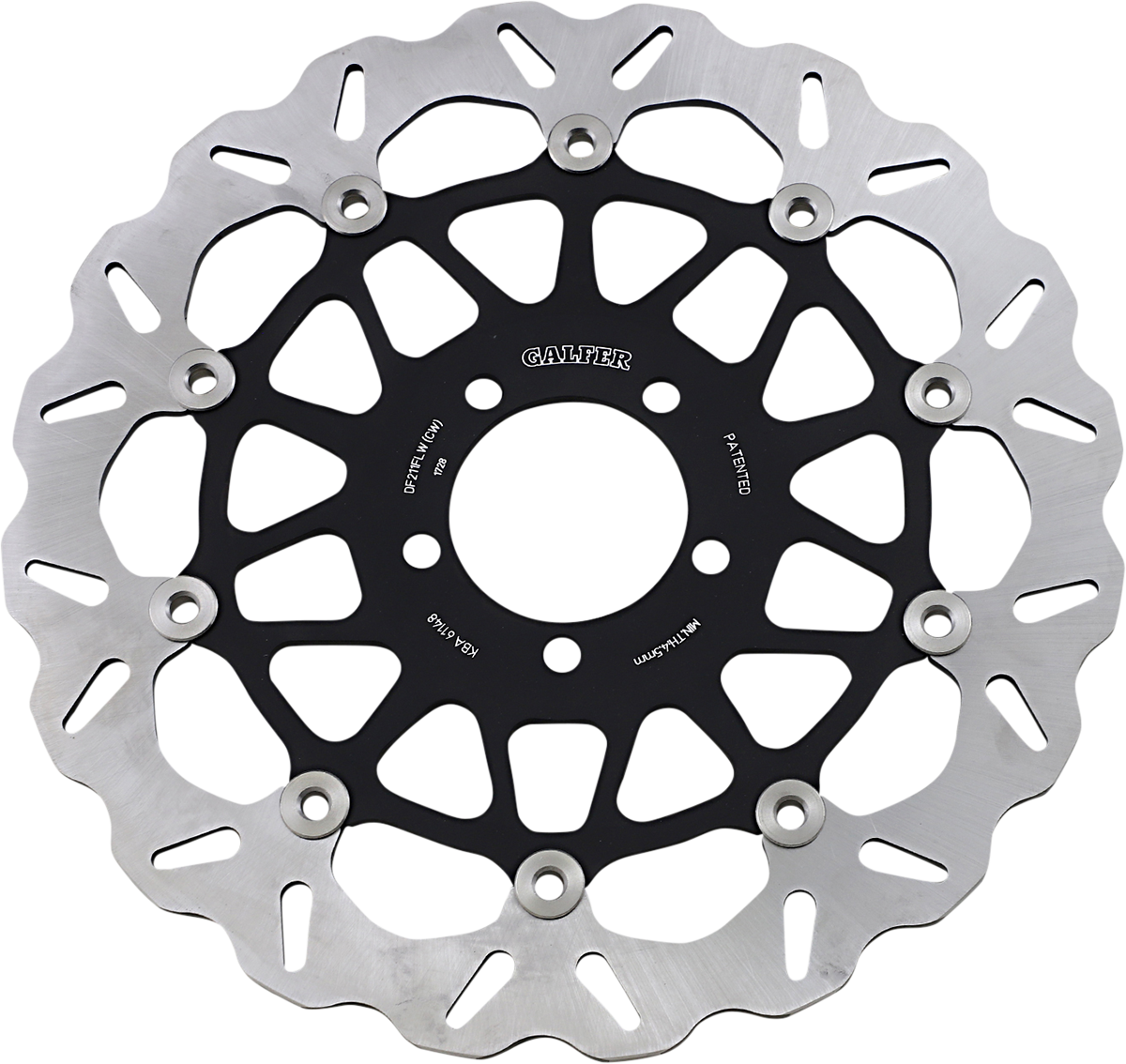 Galfer - DF211CW - DISC W FLOATING COMPLETE (C. ALU.) 330X5MM