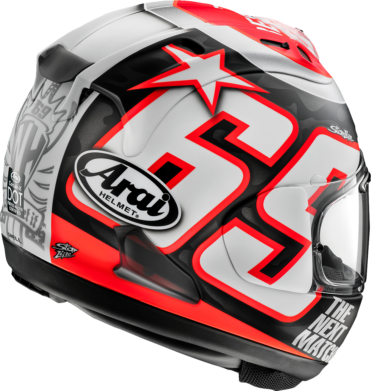 Arai Helmets - Corsair-X Helmet - Nicky Reset - Frost