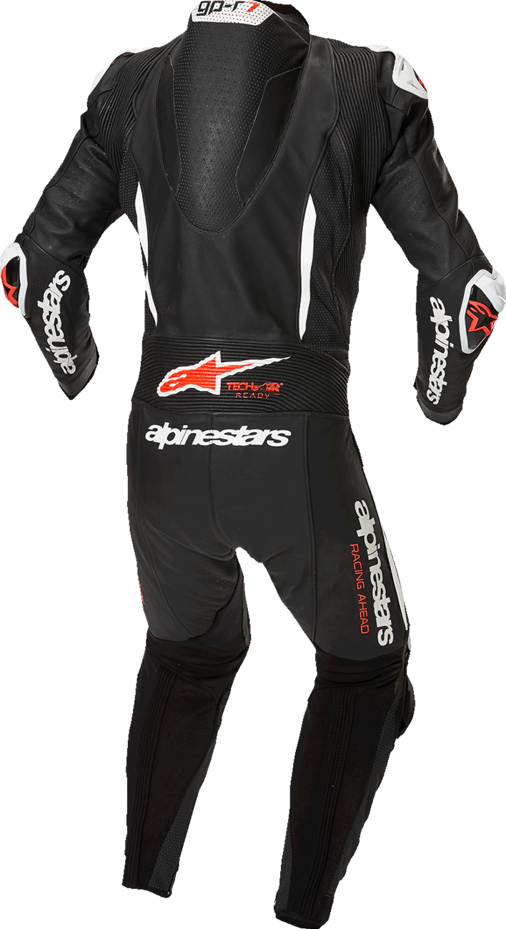 Alpinestars - GP-R7 1-PC Leather Suit - Black/White/Red Fluo