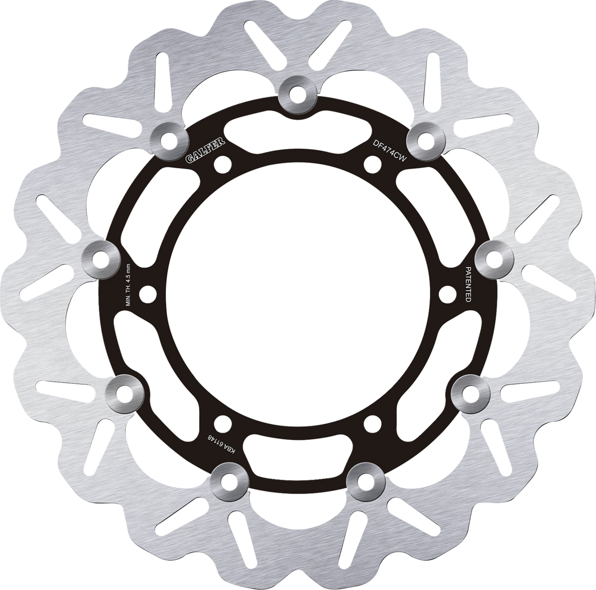 Galfer - DF474CW - DISC W FLOATING COMPLETE (C. ALU.) 298X5MM