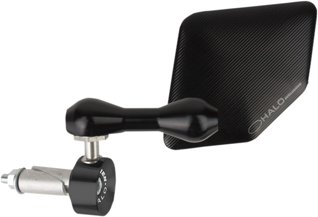 Driven Racing - DHBML-BK - Mirror - Halo - Side View - Pentagon - Black - Left - Each