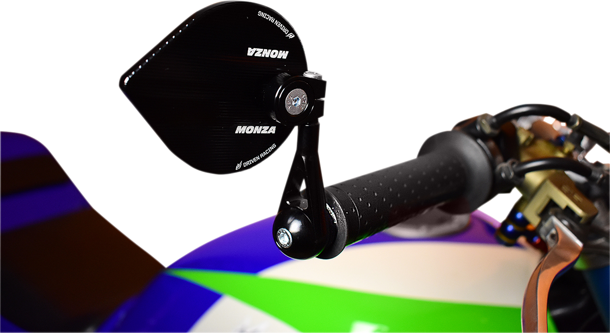 Driven Racing - DMBEM-BK - Mirror - MONZA - Side View - Cat Eye - Black