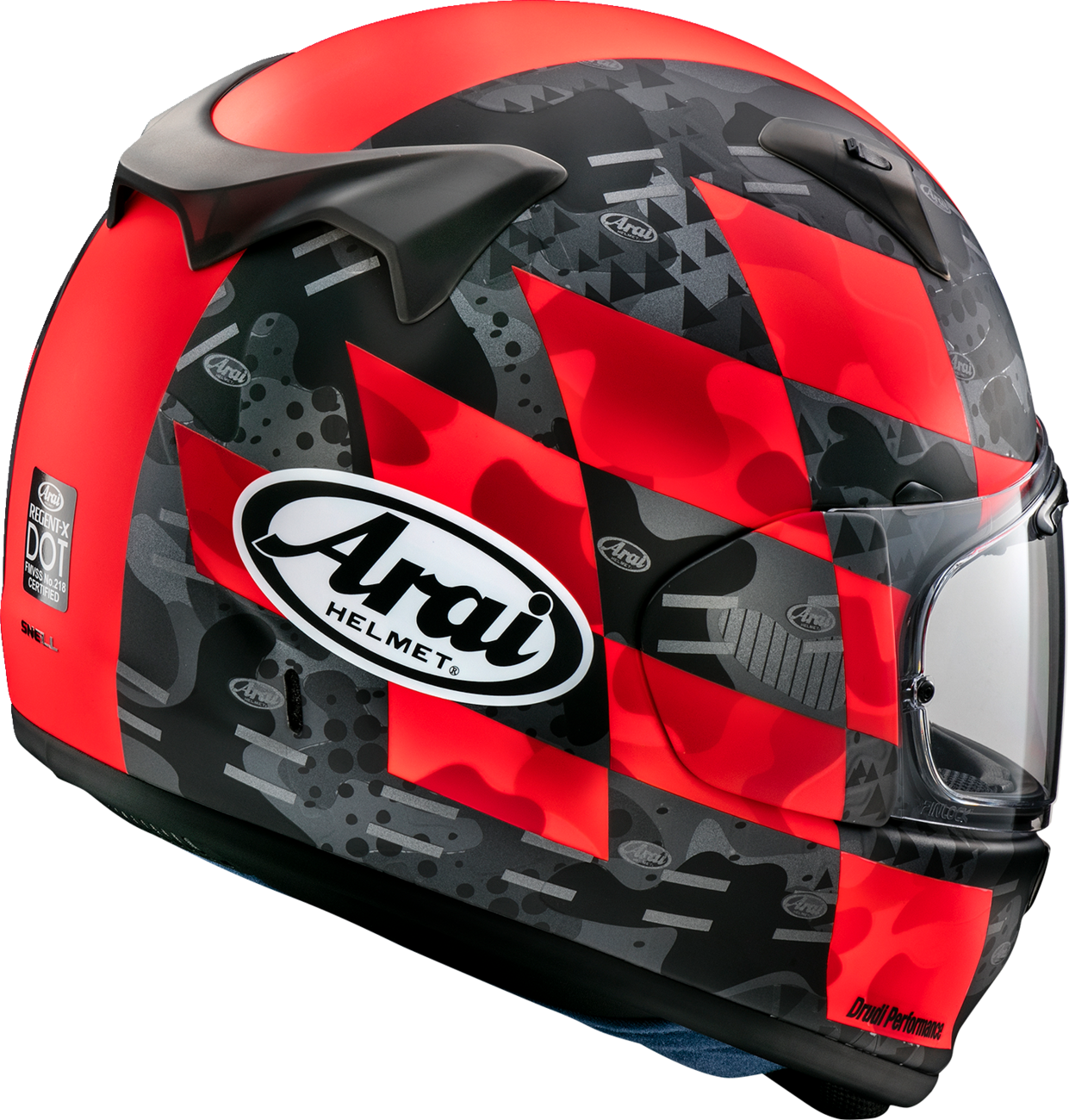 Arai Helmets - Regent-X Helmet - Patch - Red Frost