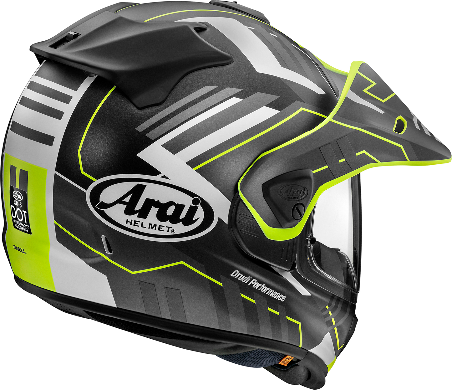 Arai Helmets - XD-5 Helmet - Trail - Yellow Frost