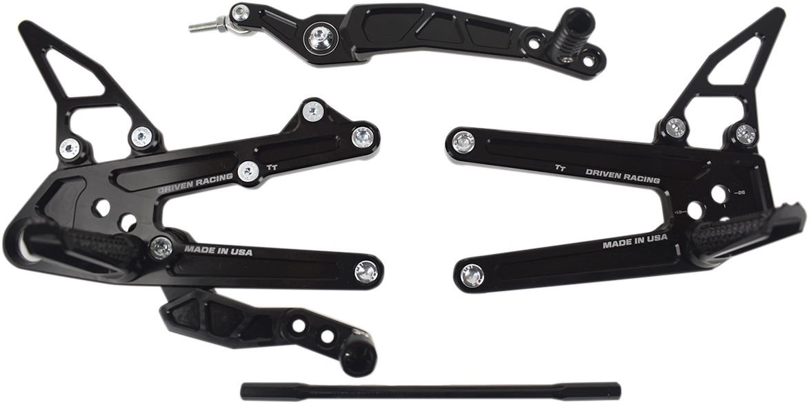Driven Racing - DRP-730-BK - TT Rearset - R6