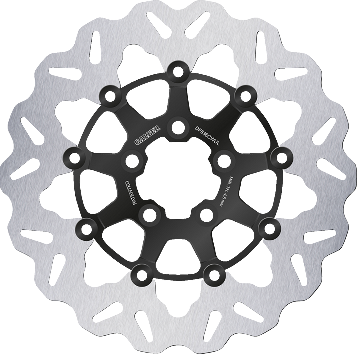 Galfer - DF836CWUL - DISC W FLOATING BLACK BRIGHT 300X5MM