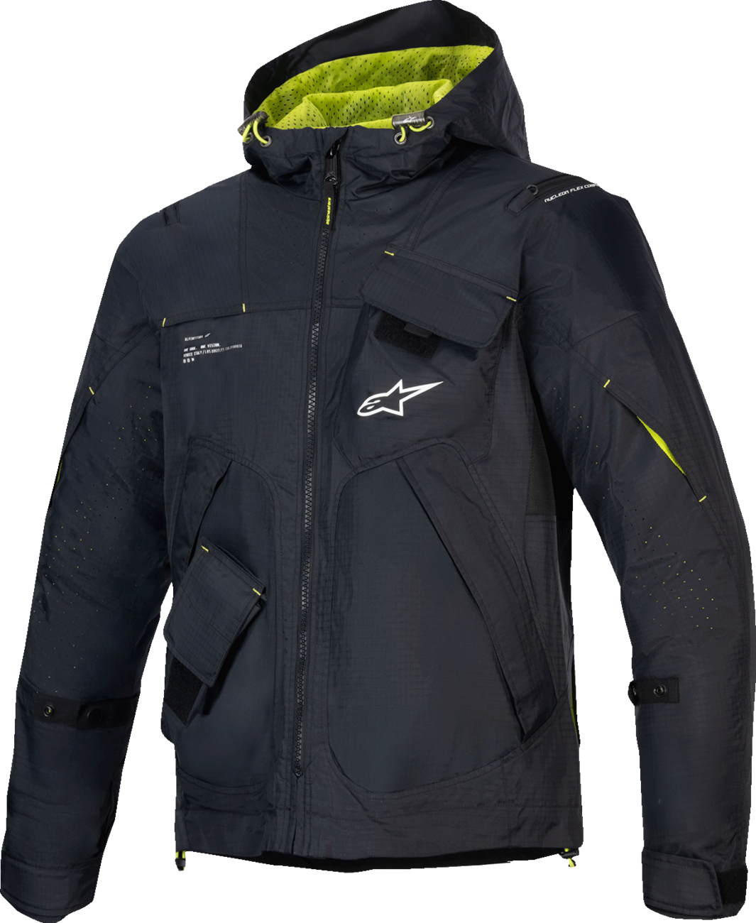 Alpinestars - Mogress Air Jacket - Black/Lime Punch/White