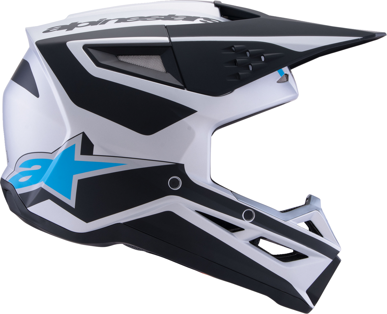 Alpinestars - SM3 Helmet - Heat - Matte Silver/Blue/Black