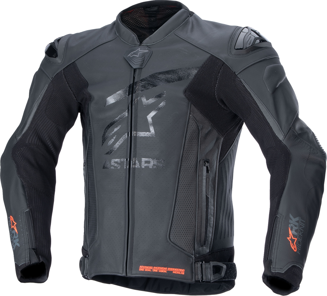 Alpinestars - GP Plus R v4 Rideknit® Leather Jacket - Black/Black