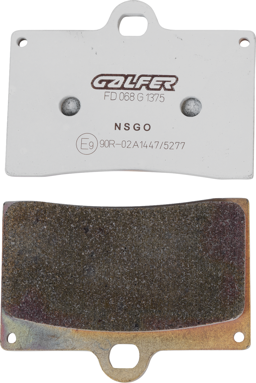 Galfer - FD068G1375 - SINTER SPORT BRAKE PADS