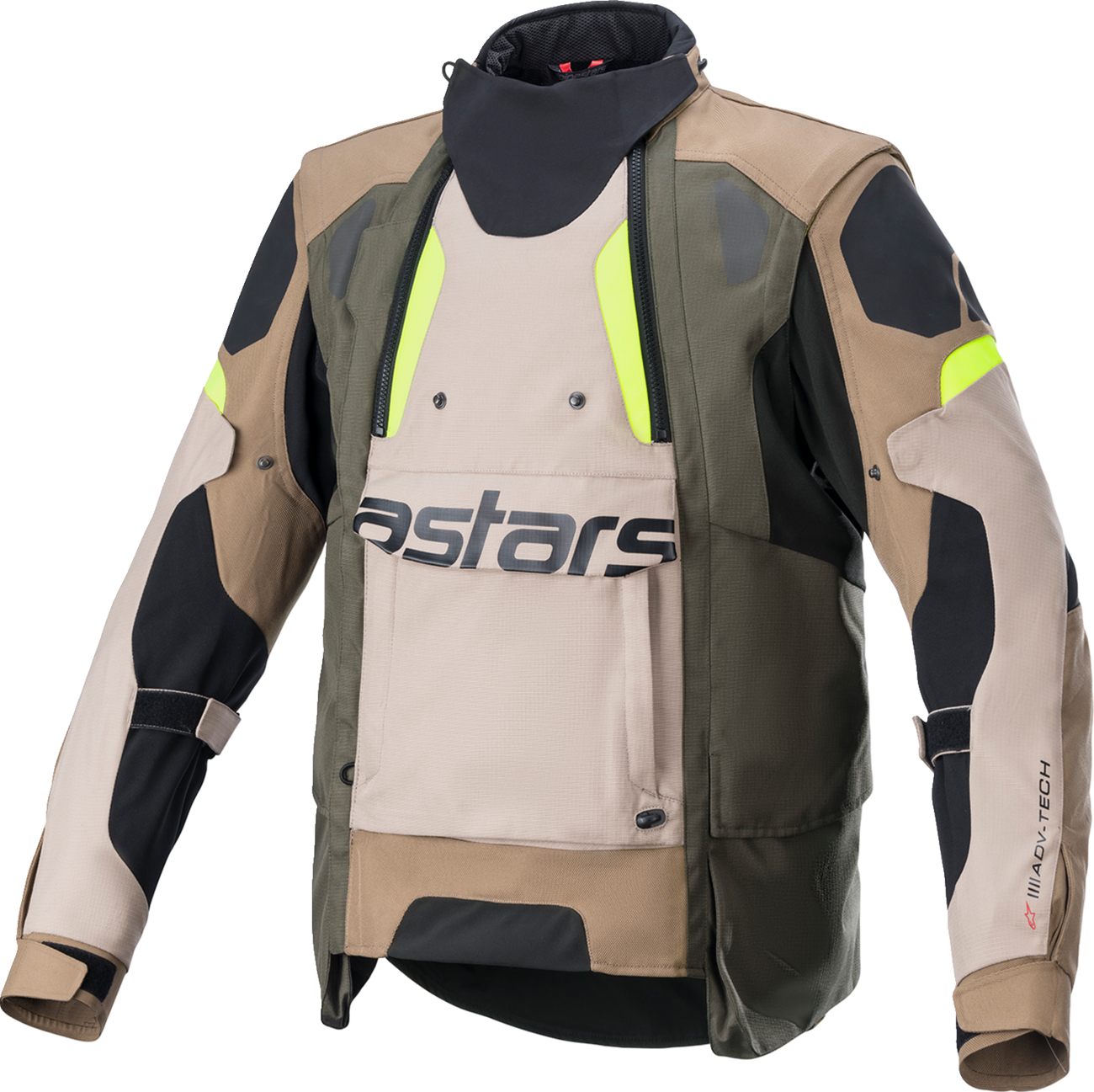 Alpinestars - Halo Drystar® Jacket - Black/Sand/Yellow