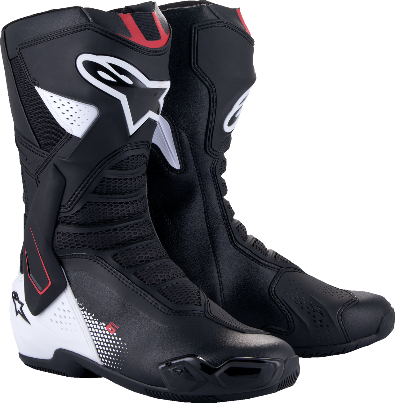 Alpinestars - SMX-6 V3 Boots - Black/White/Red Graphic
