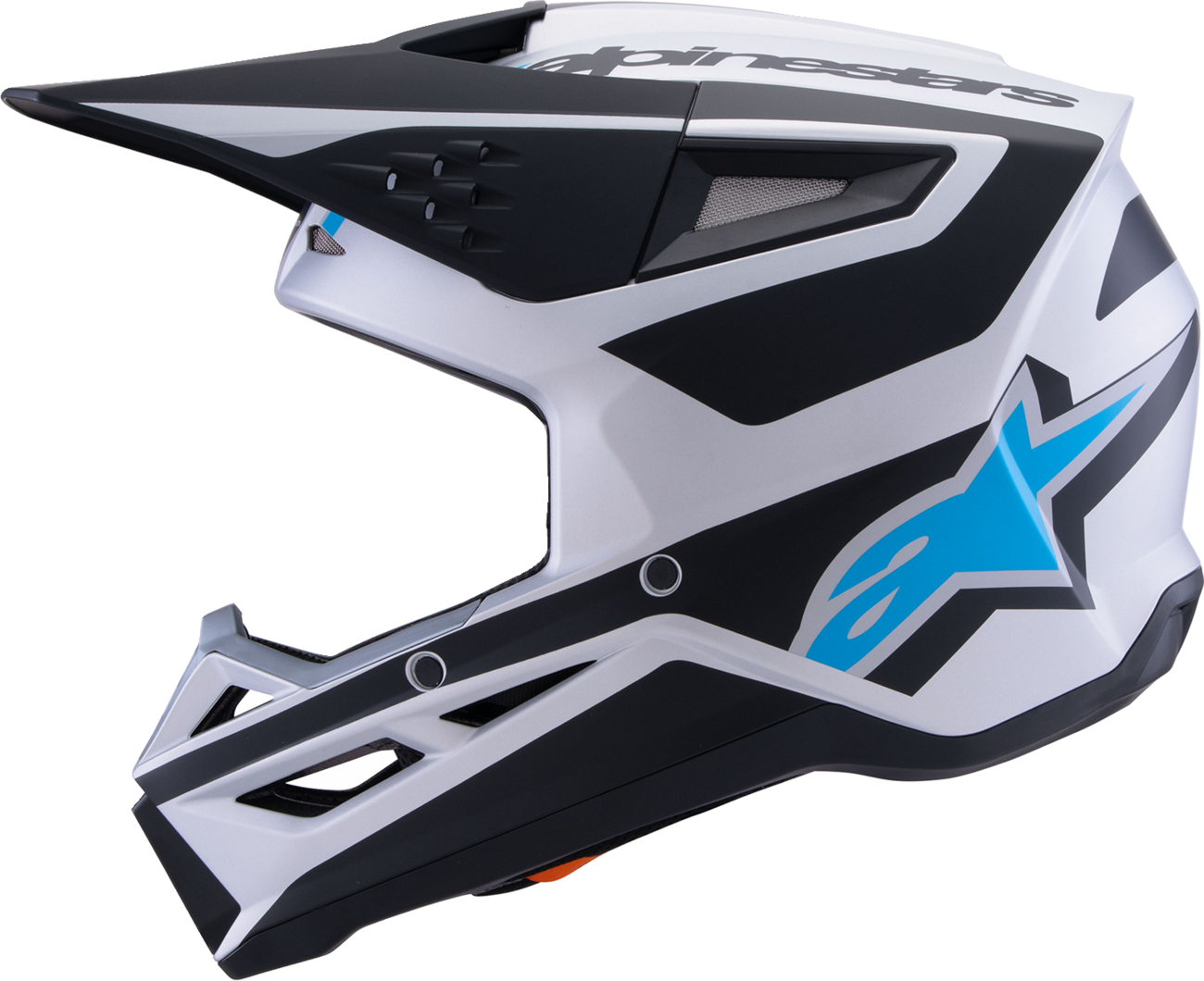 Alpinestars - SM3 Helmet - Heat - Matte Silver/Blue/Black