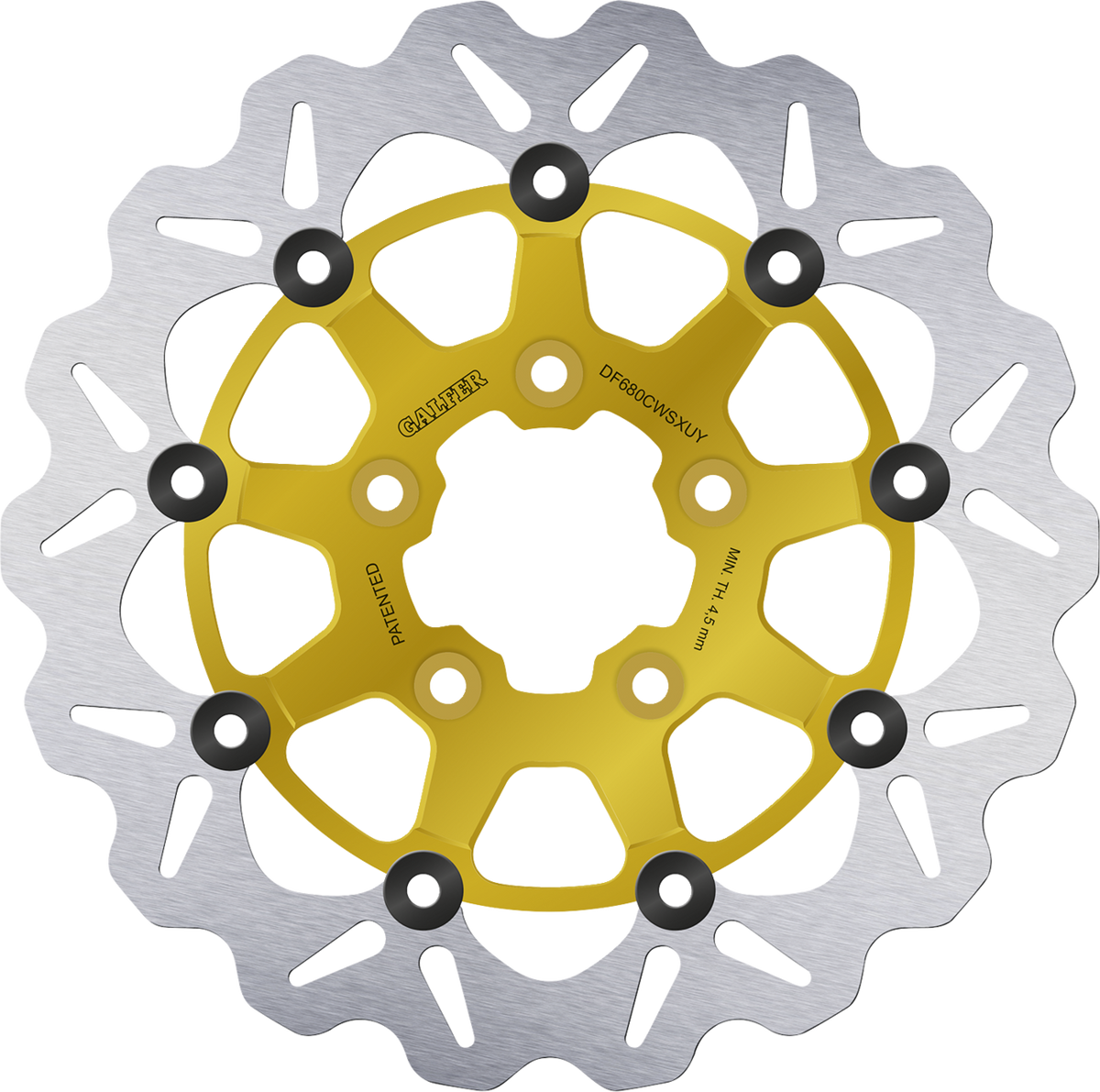 Galfer - DF680CWSXUY - DISC W FLOATING GOLD 330X5MM