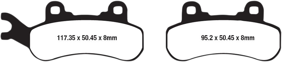 EBC - FA683R - Sintered "R" Brake Pads
