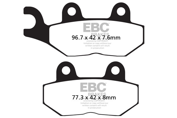 EBC - FA214HH - HH Brake Pads