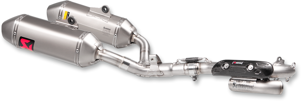 Akrapovic - S-H2MR9-QTA - Race Exhaust - Stainless Steel/Titanium