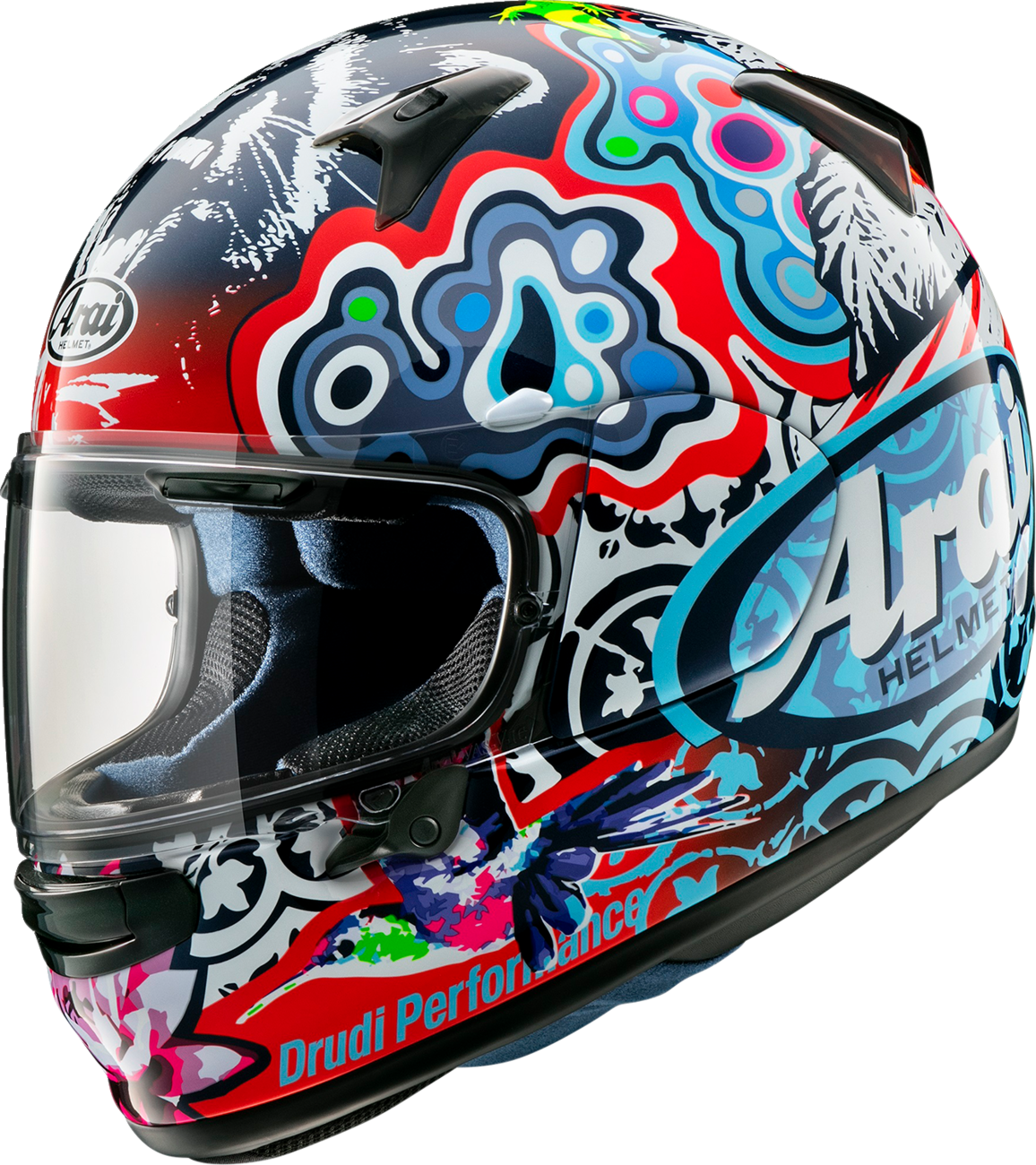 arai 2021 helmets Quantum-X Helmet Diamond White / Medium A Shield System Arai - VX-Pro 4 Off-Road
