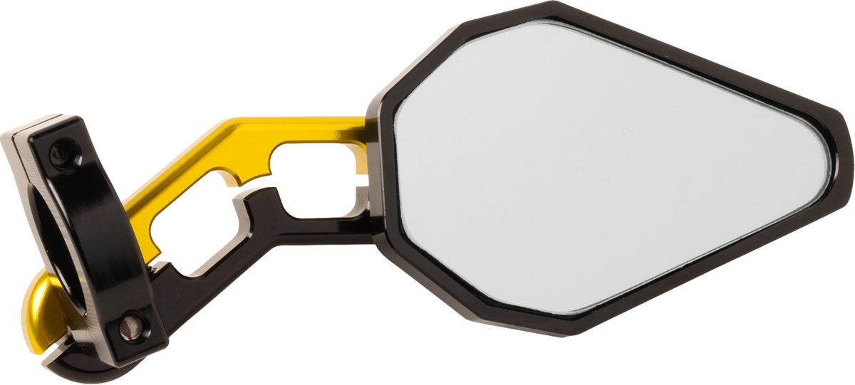Driven Racing - DXM-GD - Mirror - D-Axis - Side View - Hexagon - Gold - Each