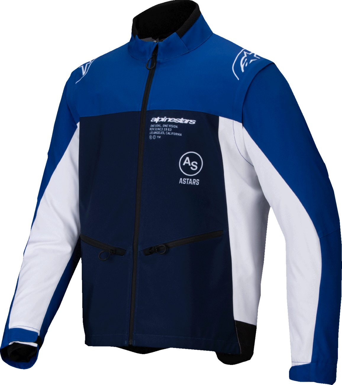 Alpinestars - Lite-Dura Softshell Jacket - Navy/Blue/White