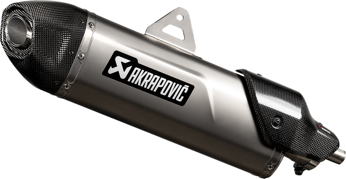 Akrapovic - S-T12SO6-HJA - Slip-On Line Muffler - Titanium
