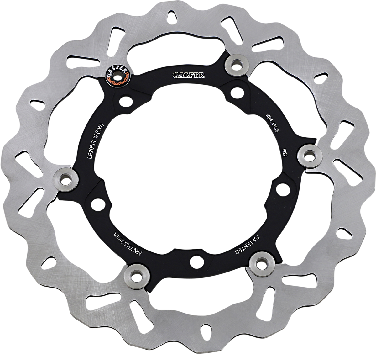 Galfer - DF205CW - DISC W FLOATING COMPLETE (C. ALU.) 290X4,5MM
