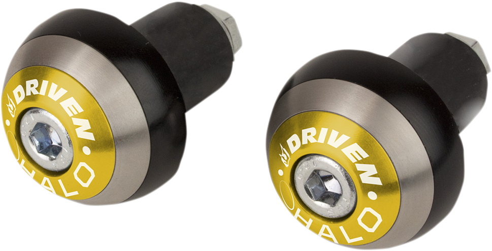 Driven Racing - DHBEW-GD - Halo Handlebar End - Gold