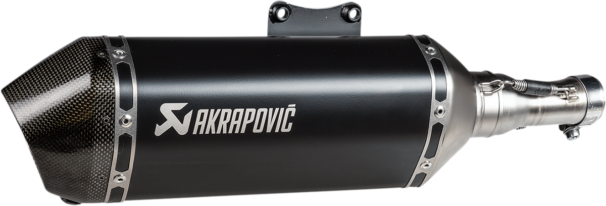 Akrapovic - S-VE125SO3-HZBL - Slip-On Scooter Muffler - Stainless Steel
