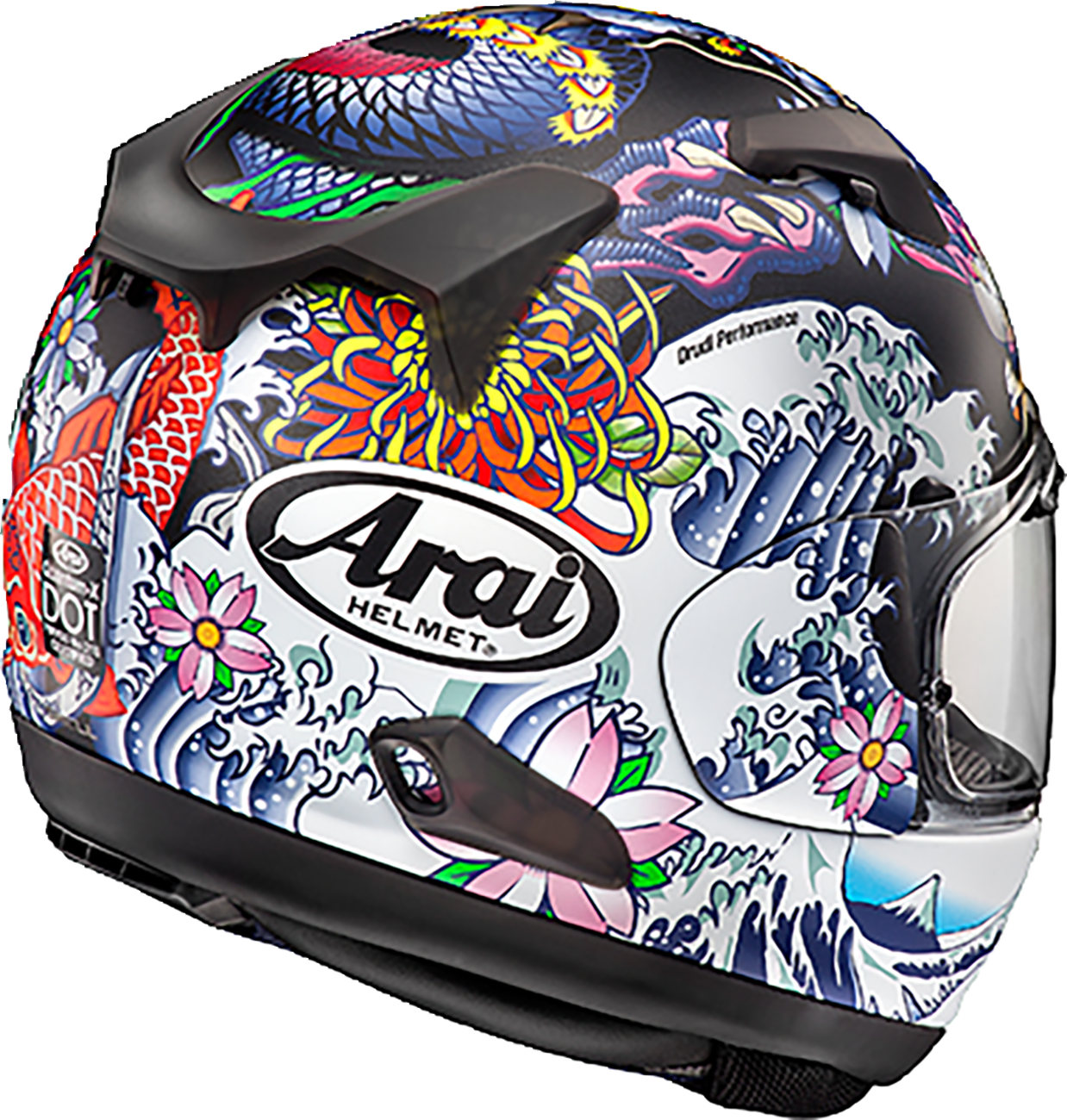 Arai Helmets - Quantum-X Helmet - Oriental - Black Frost