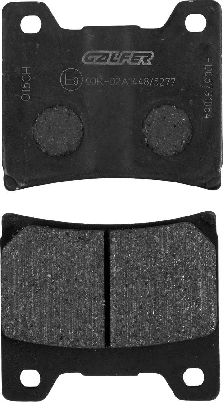 Galfer - FD057G1054 - SEMI METAL BRAKE PADS
