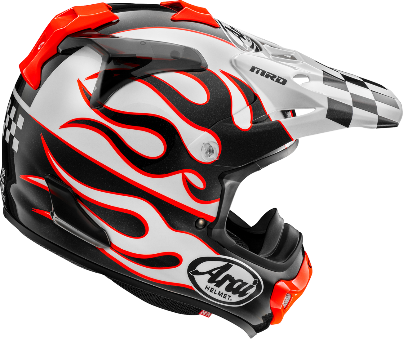Arai Helmets - VX-Pro4 Helmet - Flame - White