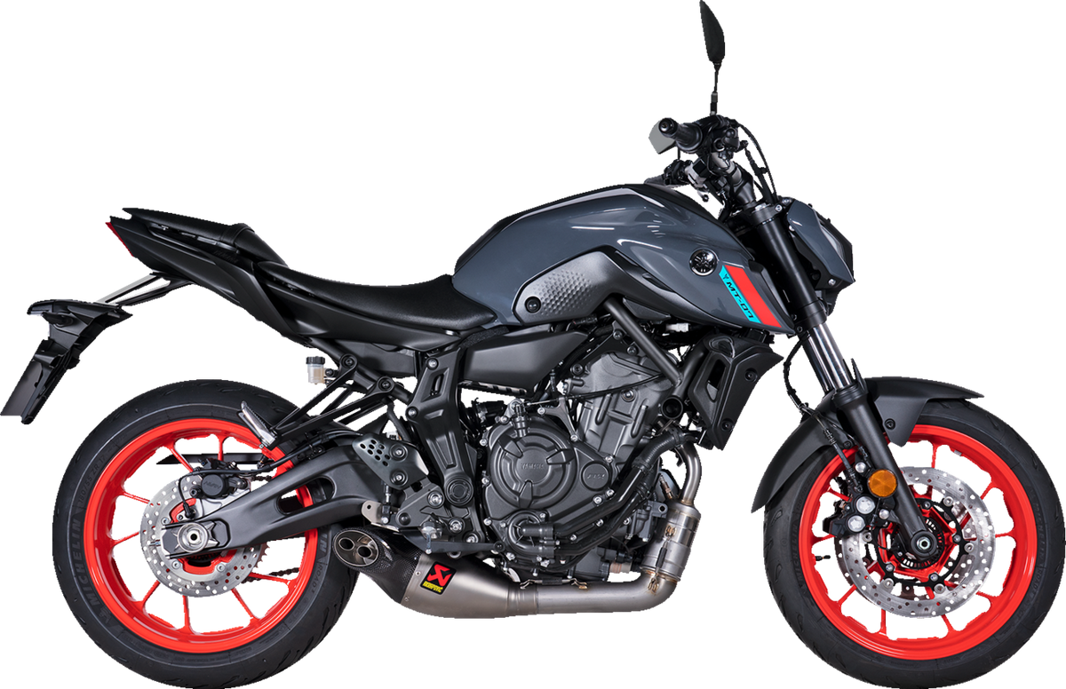 Akrapovic - S-Y7R8-HEGEHT/1 - Racing Line Exhaust System - Titanium - Yamaha MT-07/XSR 700