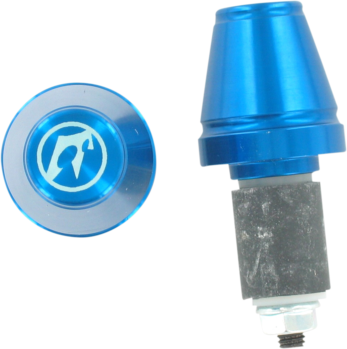 Driven Racing - DBEW2-BL - V.2 Handlebar End Weight - Blue