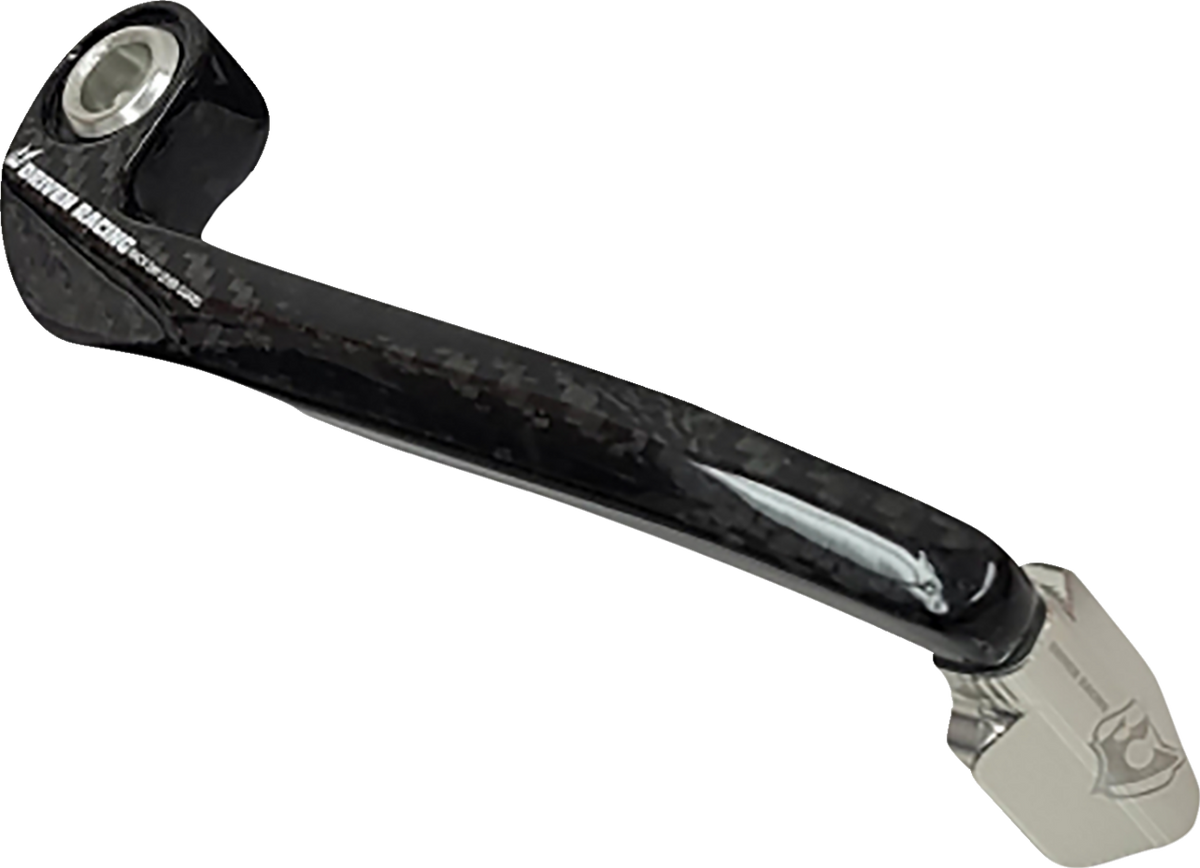 Driven Racing - DCTDLG-1-SL - Trackday Lever Guard - Carbon Fiber - Brake - Silver