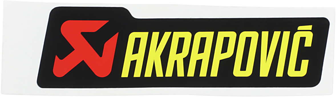 Akrapovic - P-HST2AL - Replacement Sticker
